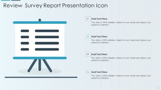 Review Icon Ppt PowerPoint Presentation Complete With Slides