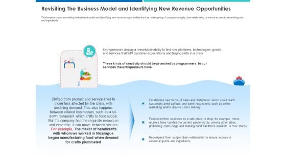 Revisiting The Business Model And Identifying New Revenue Opportunities Portrait PDF