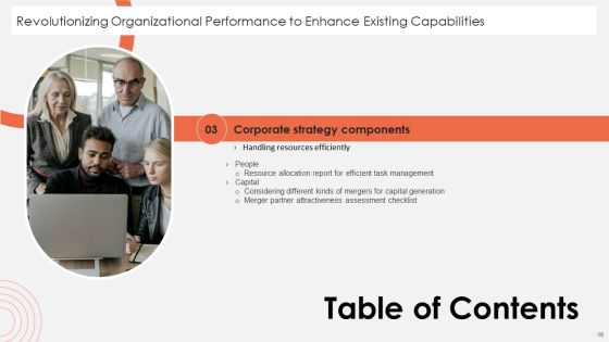Revolutionizing Organizational Performance To Enhance Existing Capabilities Ppt PowerPoint Presentation Complete Deck With Slides Slide16