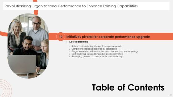 Revolutionizing Organizational Performance To Enhance Existing Capabilities Ppt PowerPoint Presentation Complete Deck With Slides Slide54
