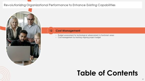 Revolutionizing Organizational Performance To Enhance Existing Capabilities Ppt PowerPoint Presentation Complete Deck With Slides Slide67