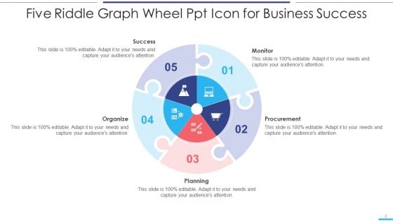 Riddle Graph Wheel Ppt Icon Ppt PowerPoint Presentation Complete With Slides