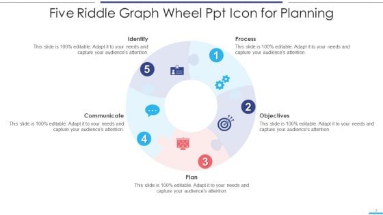 Riddle Graph Wheel Ppt Icon Ppt PowerPoint Presentation Complete With Slides