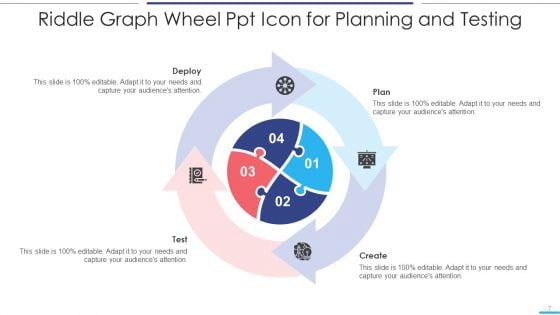 Riddle Graph Wheel Ppt Icon Ppt PowerPoint Presentation Complete With Slides