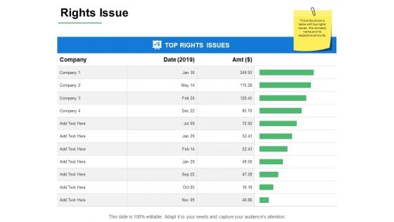 Rights Issue Strategy Ppt PowerPoint Presentation Slides Visuals Rights Issue Strategy Ppt PowerPoint Presentation Slides Visuals