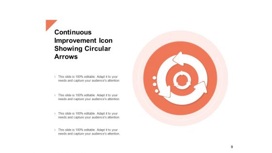 Rigorous Enhancement Icon Circular Gear Ppt PowerPoint Presentation Complete Deck