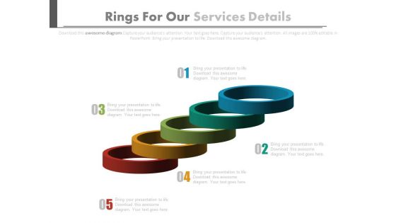 Rings Diagram For State Of Incorporation Powerpoint Template