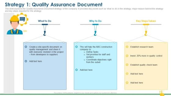 Rising Construction Defect Claims Against The Corporation Strategy Quality Assurance Document Microsoft PDF