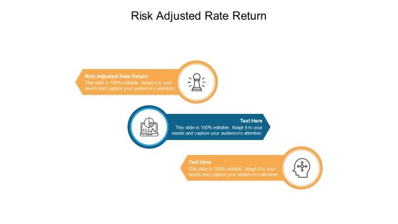 Risk Adjusted Rate Return Ppt PowerPoint Presentation Professional Introduction Cpb