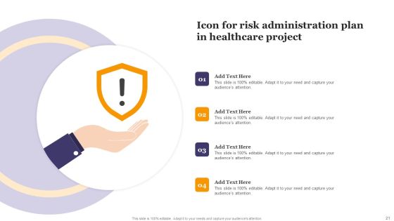 Risk Administration In Project Ppt PowerPoint Presentation Complete Deck With Slides Slide21