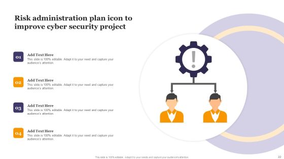 Risk Administration In Project Ppt PowerPoint Presentation Complete Deck With Slides Slide22