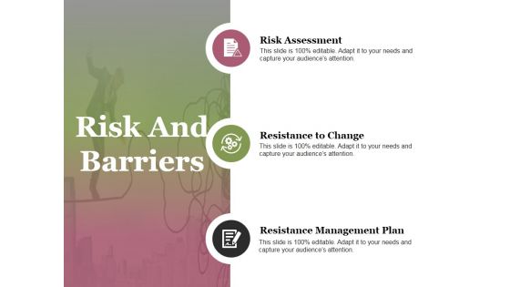 Risk And Barriers Ppt PowerPoint Presentation Portfolio Example File