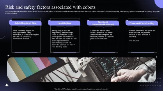 Risk And Safety Factors Associated With Cobots Hyperautomation Software Solutions IT Topics PDF