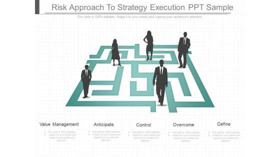 Risk Approach To Strategy Execution Ppt Sample