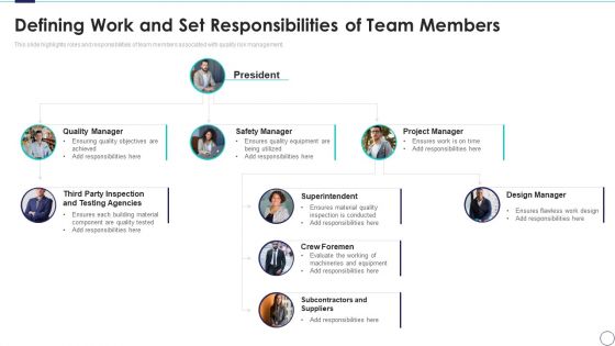 Risk Assessment And Mitigation Plan Defining Work And Set Responsibilities Of Team Members Clipart PDF Risk Assessment And Mitigation Plan Defining Work And Set Responsibilities Of Team Members Clipart PDF