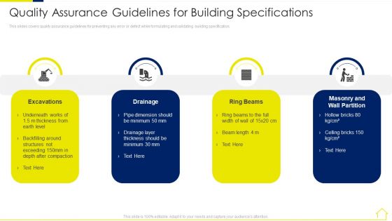 Risk Assessment Methods Real Estate Development Project Quality Assurance Guidelines For Building Themes PDF