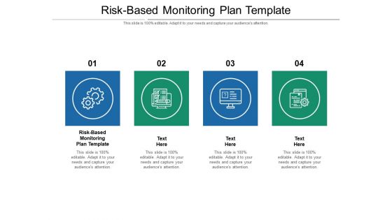 Risk Based Monitoring Plan Template Ppt PowerPoint Presentation Infographic Template Model Cpb Pdf