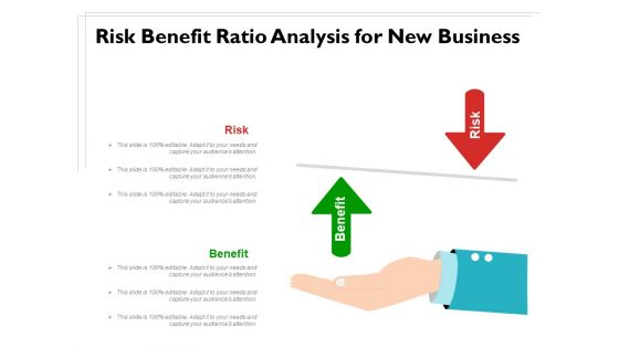 Risk Benefit Ratio Analysis For New Business Ppt PowerPoint Presentation Gallery Show PDF
