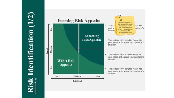 Risk Identification Template 1 Ppt PowerPoint Presentation Slides Themes