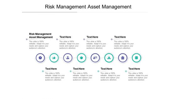 Risk Management Asset Management Ppt PowerPoint Presentation Professional Design Templates Cpb