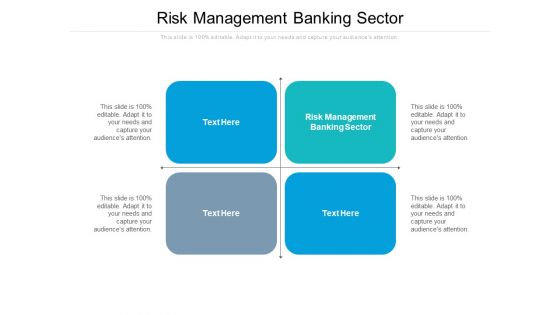 Risk Management Banking Sector Ppt PowerPoint Presentation Slides Portfolio Cpb Pdf