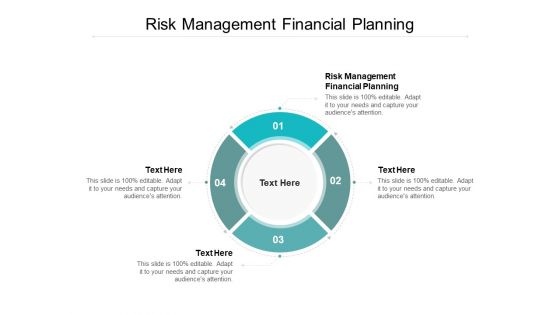 Risk Management Financial Planning Ppt PowerPoint Presentation Show Cpb