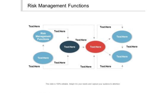 Risk Management Functions Ppt PowerPoint Presentation Gallery Graphics Cpb