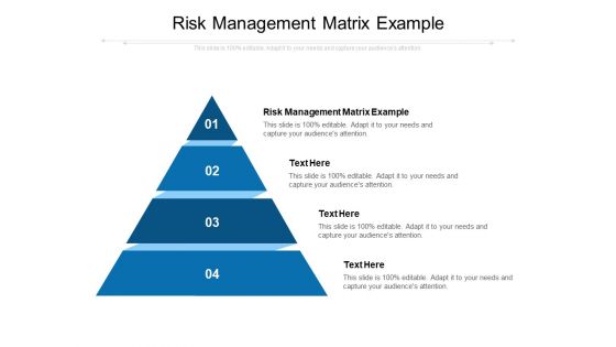 Risk Management Matrix Example Ppt PowerPoint Presentation Portfolio Inspiration Cpb