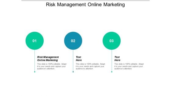 Risk Management Online Marketing Ppt PowerPoint Presentation Slides Inspiration Cpb