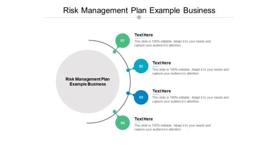 Risk Management Plan Example Business Ppt PowerPoint Presentation Outline Samples Cpb