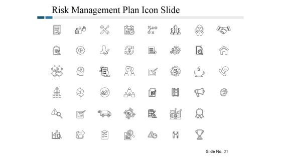 Risk Management Plan Ppt PowerPoint Presentation Complete Deck With Slides Slide21