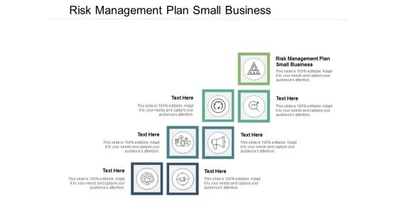 Risk Management Plan Small Business Ppt PowerPoint Presentation Icon Sample Cpb