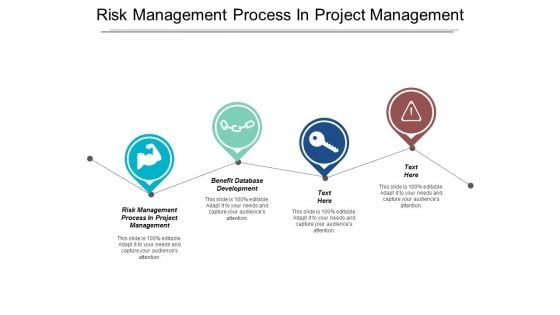 Risk Management Process In Project Management Benefit Database Development Ppt PowerPoint Presentation Ideas Elements
