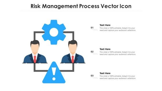 Risk Management Process Vector Icon Ppt PowerPoint Presentation File Designs Download PDF