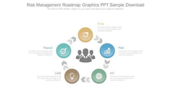 Risk Management Roadmap Graphics Ppt Sample Download