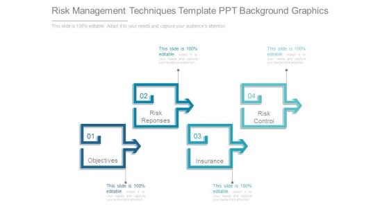 Risk Management Techniques Template Ppt Background Graphics