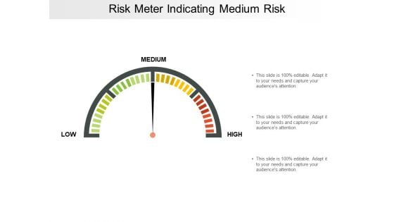 Risk Meter Indicating Medium Risk Ppt PowerPoint Presentation Ideas Graphics Risk Meter Indicating Medium Risk Ppt PowerPoint Presentation Ideas Graphics