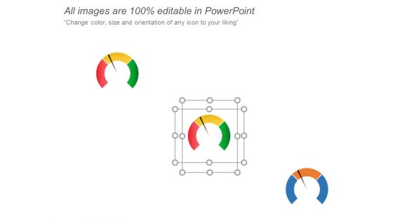 Risk Meter Indicating Medium Risk Ppt PowerPoint Presentation Ideas Graphics
