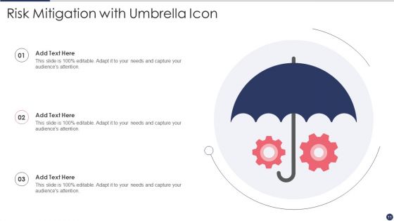 Risk Mitigation Icon Ppt PowerPoint Presentation Complete Deck With Slides