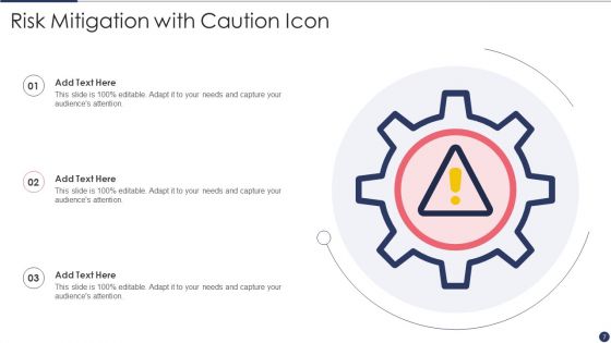 Risk Mitigation Icon Ppt PowerPoint Presentation Complete Deck With Slides