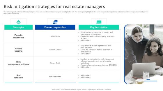 Risk Mitigation Strategies For Real Estate Managers Enhancing Process Improvement By Regularly Rules PDF