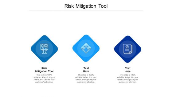 Risk Mitigation Tool Ppt PowerPoint Presentation Pictures Example Cpb