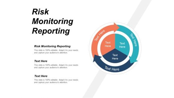 Risk Monitoring Reporting Ppt PowerPoint Presentation Gallery Good Cpb