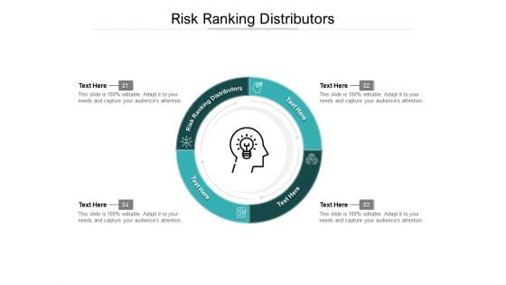 Risk Ranking Distributors Ppt PowerPoint Presentation Ideas Graphics Download Cpb Pdf