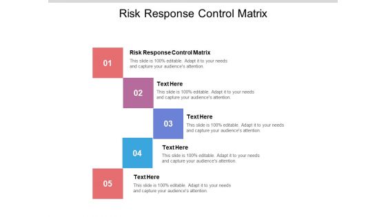 Risk Response Control Matrix Ppt PowerPoint Presentation Summary Maker Cpb Pdf