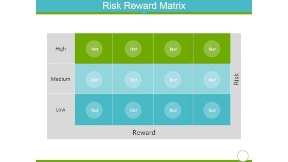 Risk Reward Matrix Template 2 Ppt PowerPoint Presentation Infographic Template Model