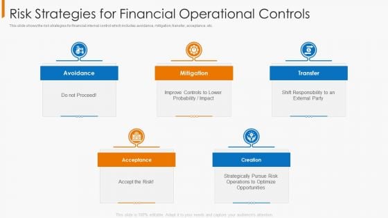 Risk Strategies For Financial Operational Controls Guidelines PDF