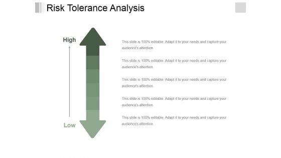 Risk Tolerance Analysis Template 1 Ppt PowerPoint Presentation Show Samples