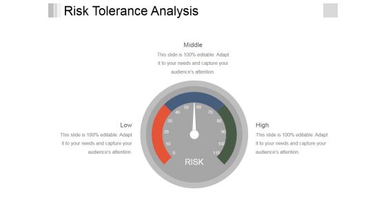 Risk Tolerance Analysis Template 2 Ppt PowerPoint Presentation Infographics Slideshow
