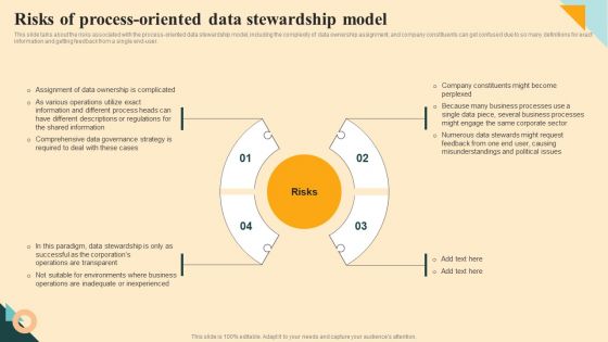 Risks Of Process Oriented Data Stewardship Model Ideas PDF